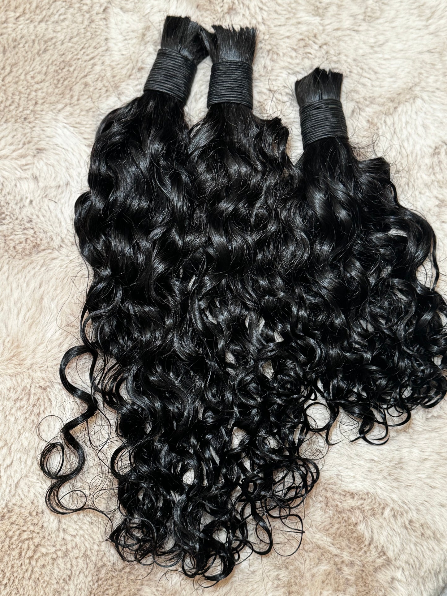 Bulk Human Braiding Hair Extensions