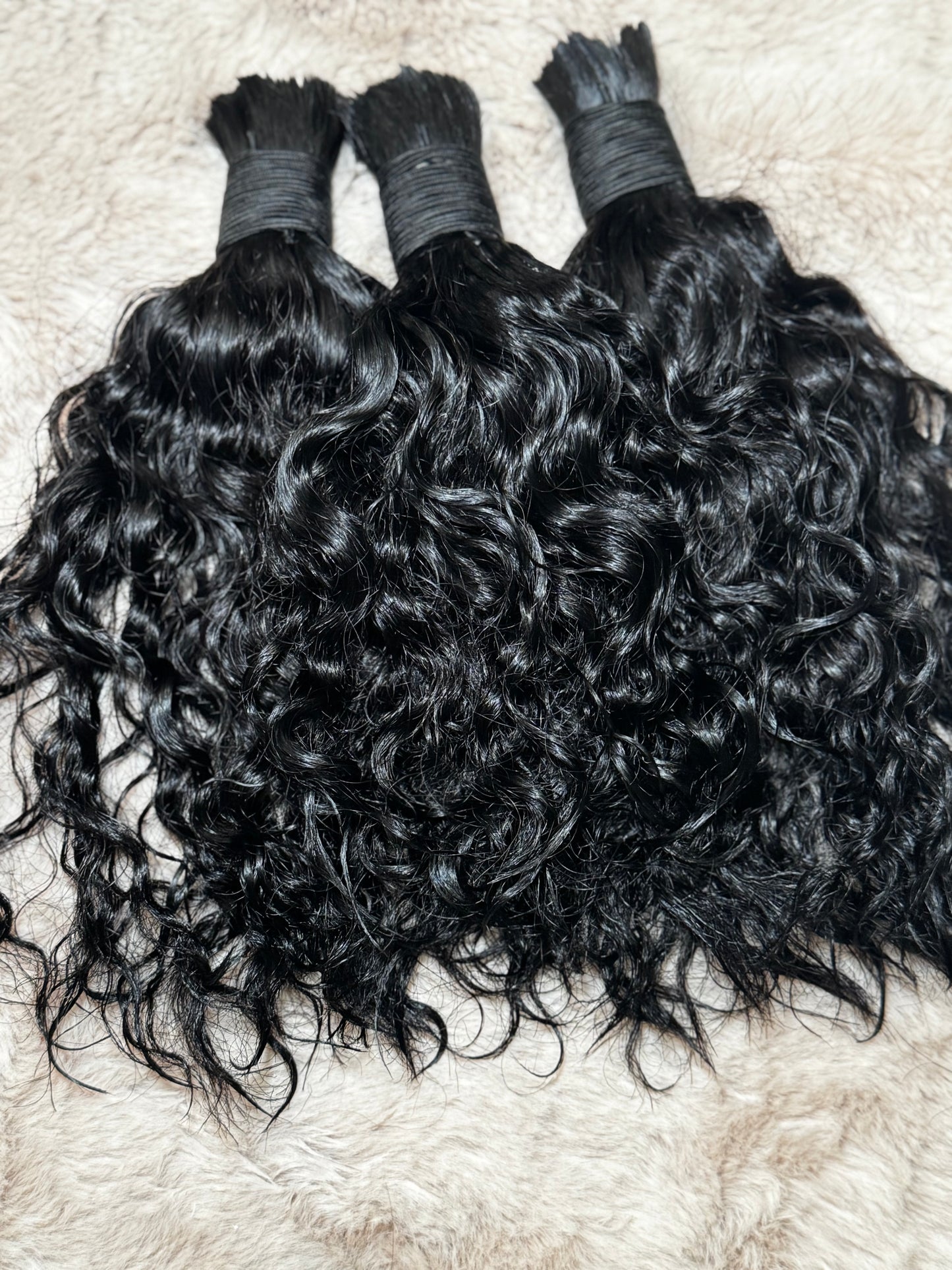 Bulk Human Braiding Hair Extensions