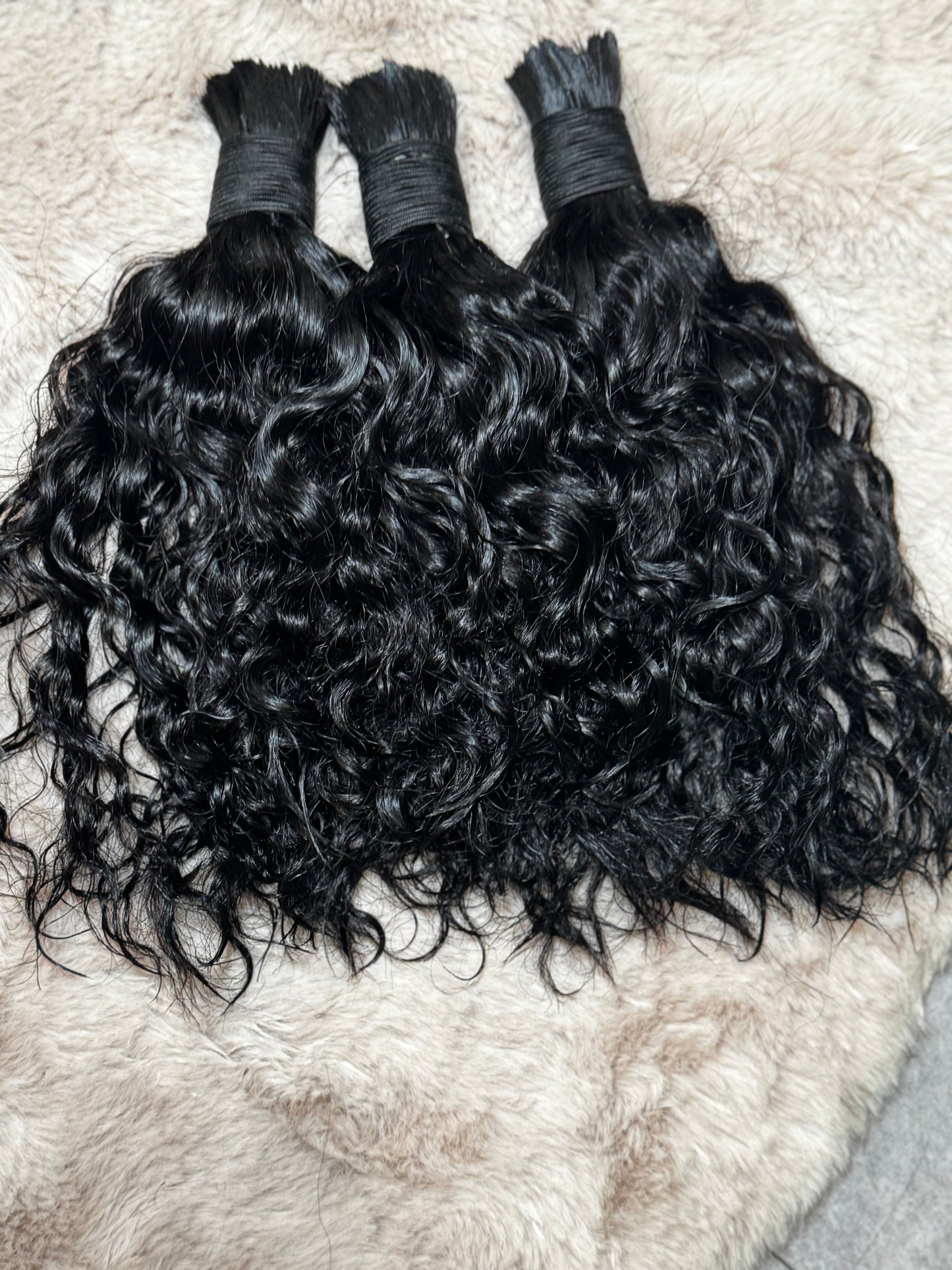 Bulk Human Braiding Hair Extensions